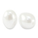 Imitationsperle 11x14mm White